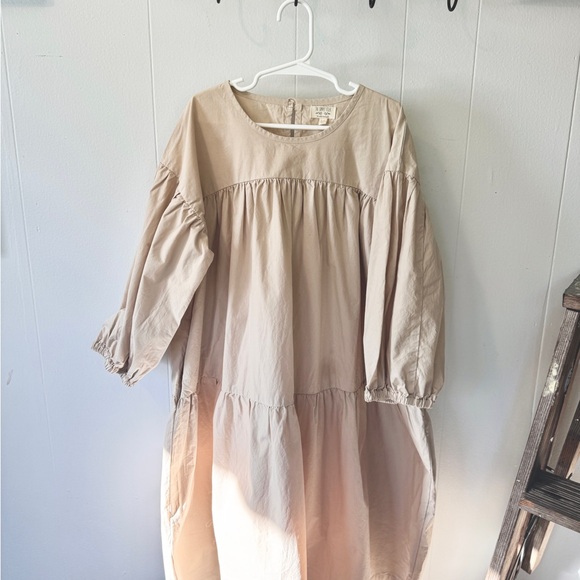✨ The Simple Folk Harriett Dress 🤍 Ecru | Size 8–9 Years ✨ - Picture 9 of 10